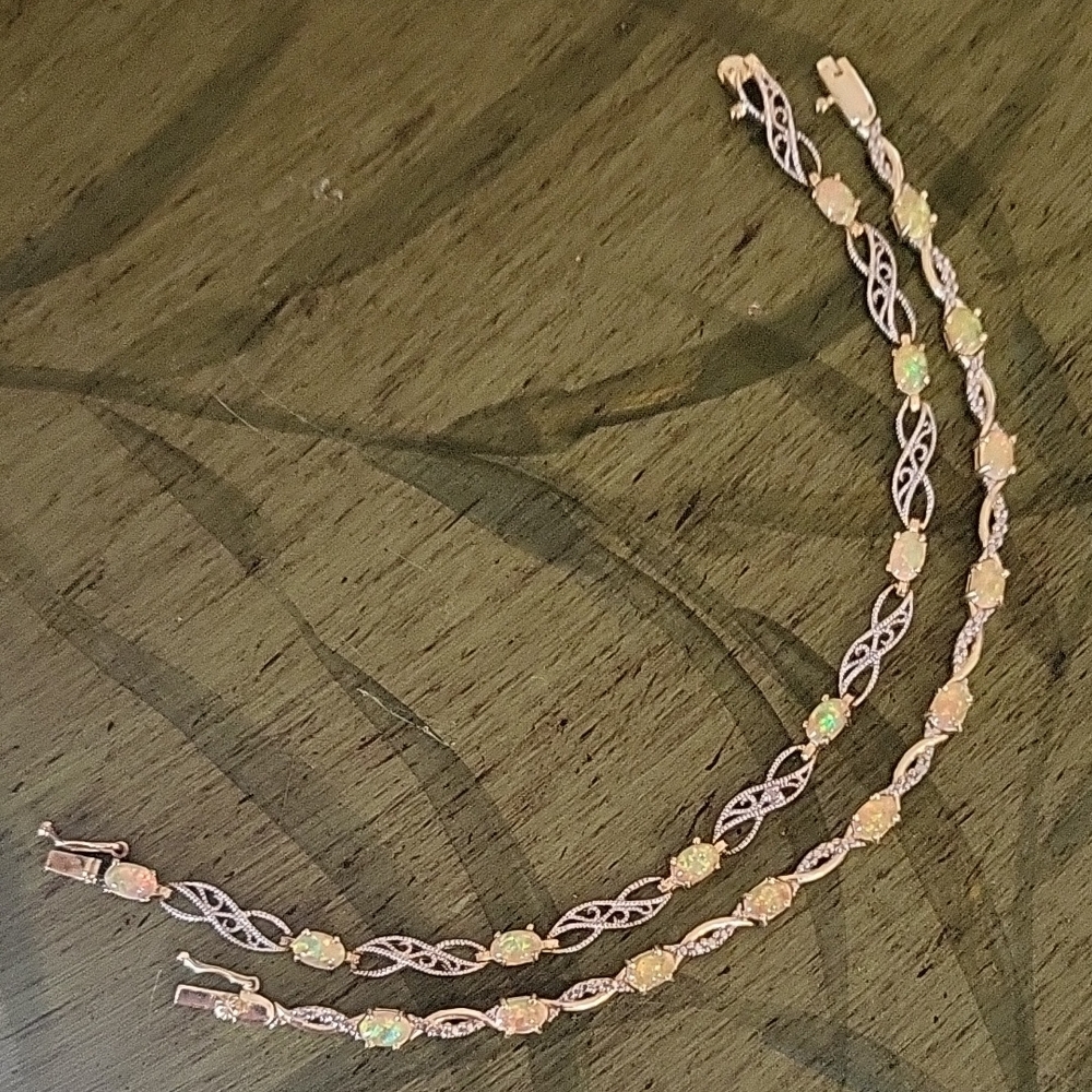 2 Opal Bracelets - image 1